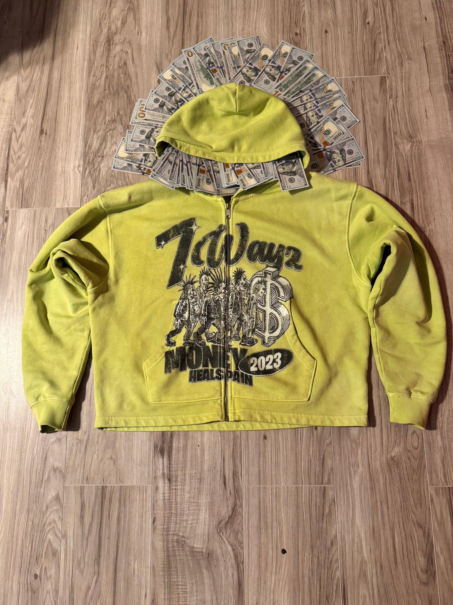 7Wayz sun-dried zip up set