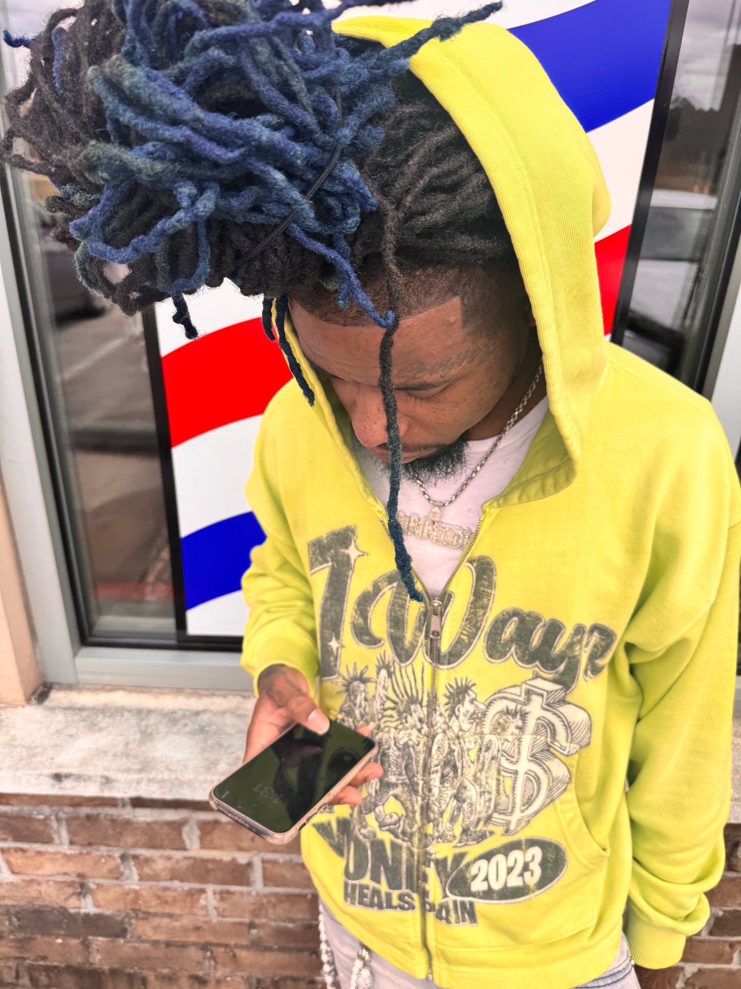 7Wayz sun-dried zip up set